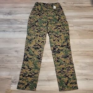 Woodland MARPAT Pants Mens Medium XLong Camo Military Cargo Combat‎ Trouser NEW